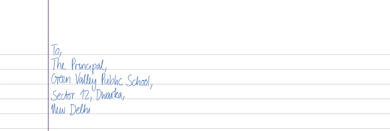 Application letters handwritten by Deepscribble on Feint Ruled Refill Pad · A4 Sidebound